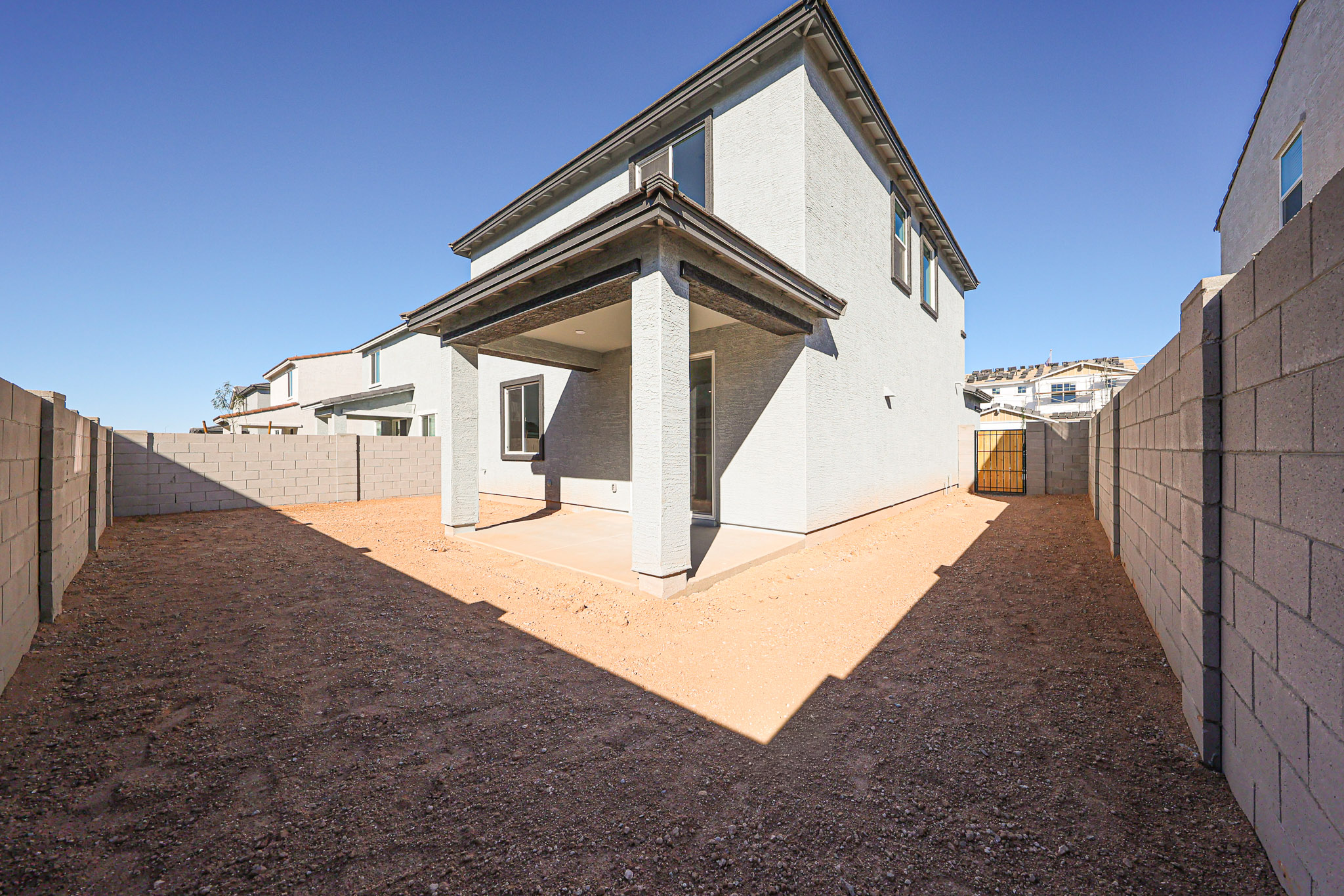 A building with a roof.