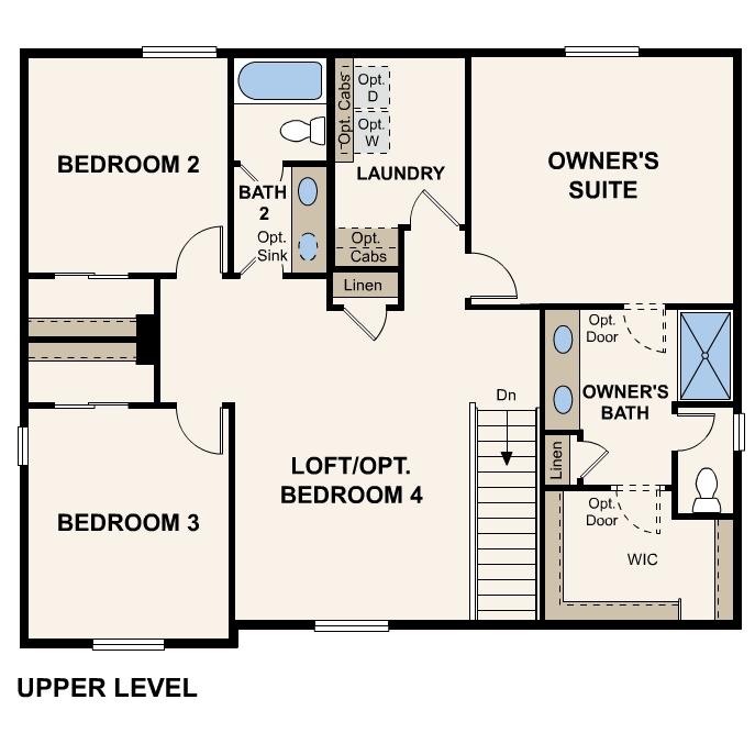 Diagram, engineering drawing. Marion Upper Level