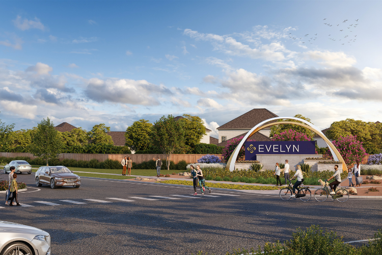 Evelyn community entry rendering