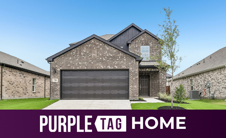 A house with a garage.