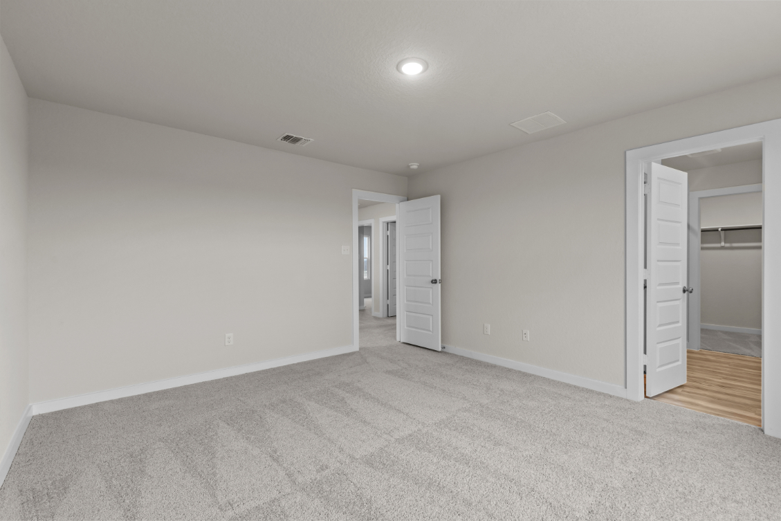 A room with white walls.