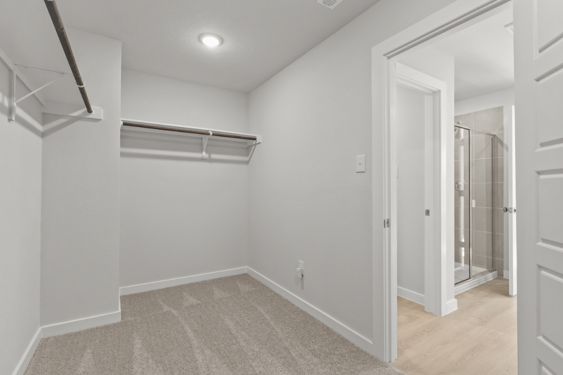 A room with white walls.