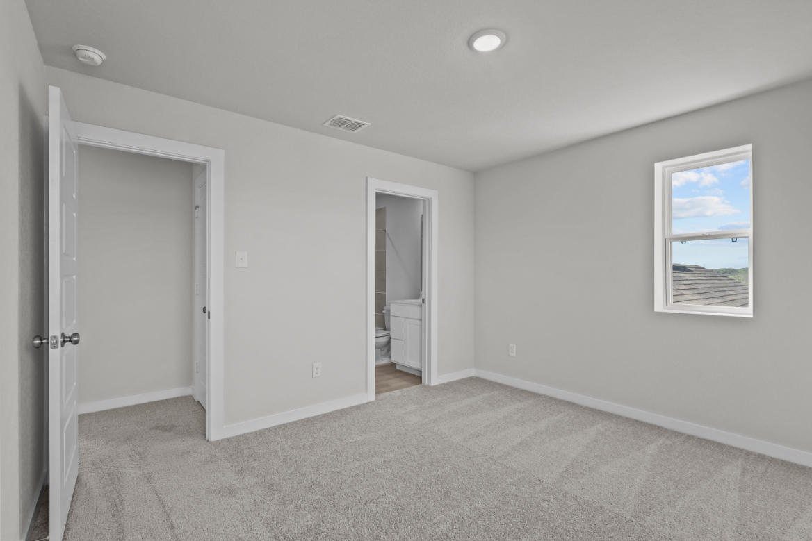 A room with white walls.